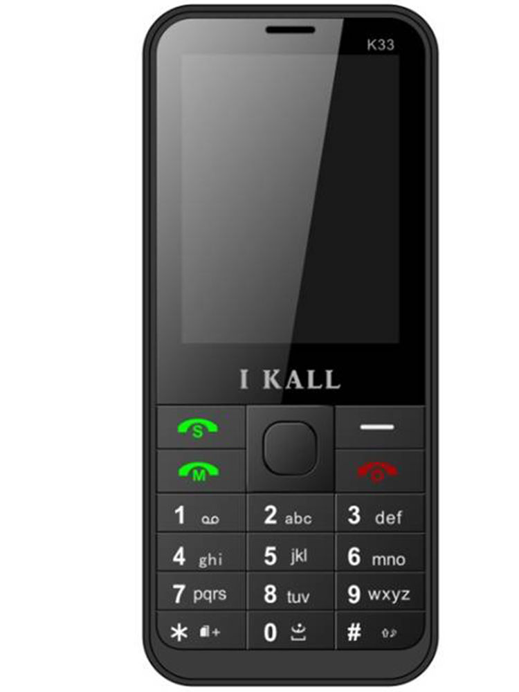 Buy I KALL K33 Dual Sim Mobile Black Online at Best Price in India on